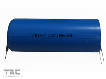 Batteria del diossido del manganese del litio della batteria di Li-mn di CR17450 3.0V 2400mAh