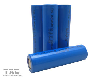 Batteria cilindrica dello ione del litio di alto potere ICR18650 3.7V 2600mAh 9.62Wh