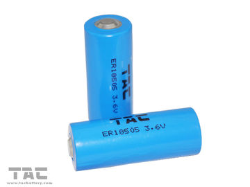Batteria di capacità elevata 3.6V ER18505 3600mAh LiSOCL2 per l'orologio marcatempo di Teal del tester pratico