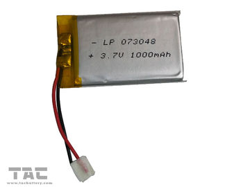 Ione del litio del polimero della batteria LP073048 3.7V 800mAh di Lipo per produzione elettrica