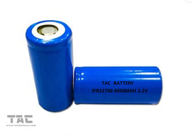 32700 batteria 3.2v 6ah di 6000mah Lifepo4 per la batteria leggera solare una garanzia da 12 mesi
