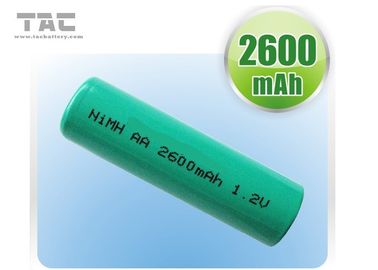 Alta capacità AA 2600mAh Green Power nichel idruro batterie ricaricabili
