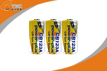 3,0 V CR123A 1300mAh primarie al litio Li-MnO2 batteria ad alta densità di energia