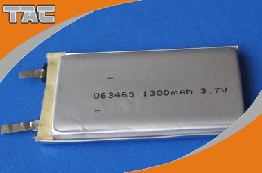 GSP063465 3.7 v 1300mAh celle ioni di litio polimero batteria con capacità elevata