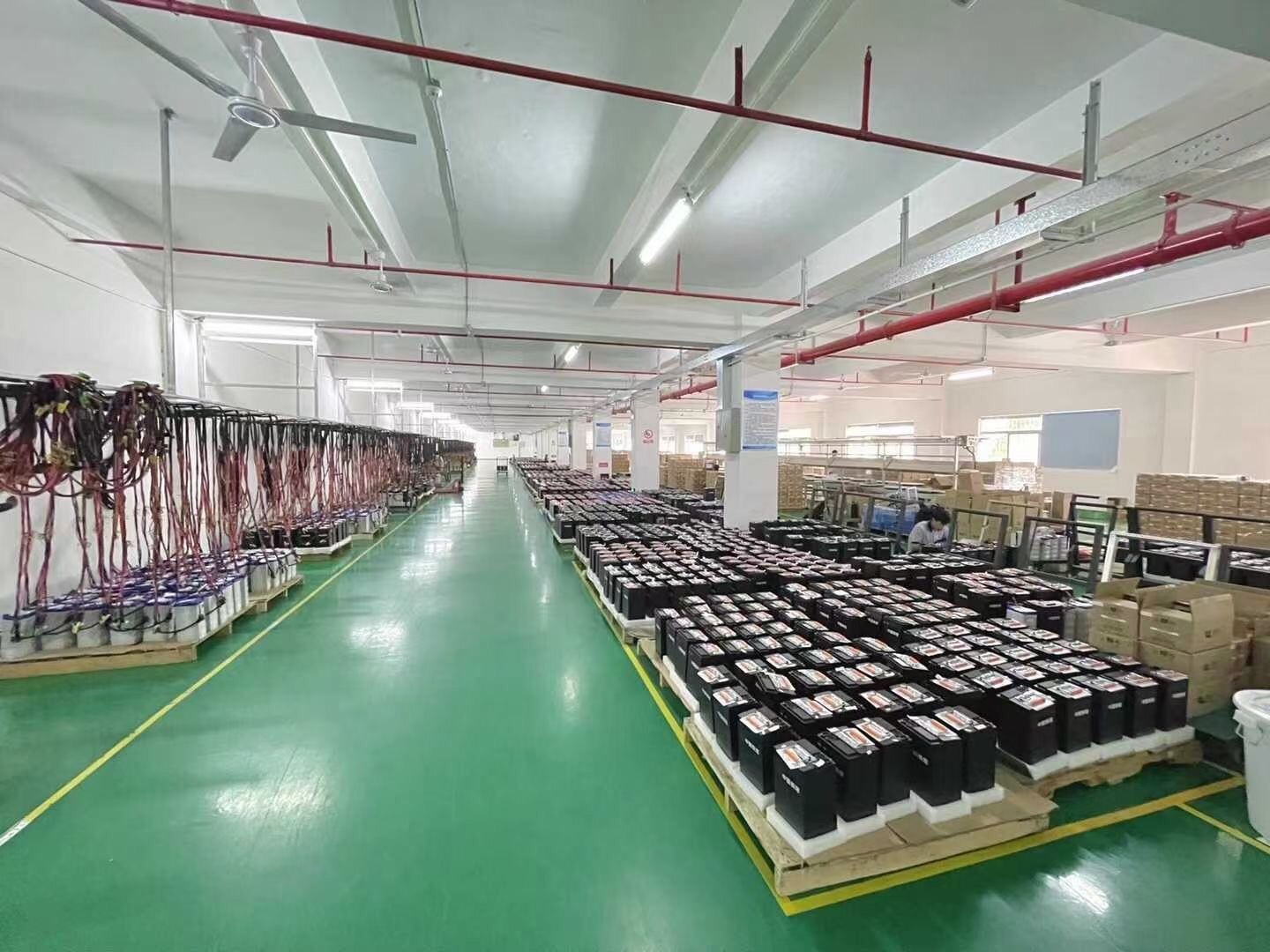Guang Zhou Sunland New Energy Technology Co., Ltd. linea di produzione in fabbrica