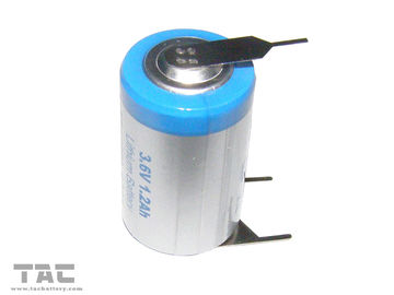batteria al litio ER14250 1200mAh dello stimolatore 3.6V per la macchina di comando digitale