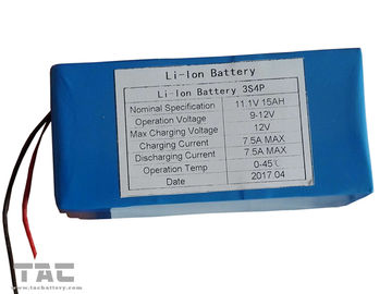 Batteria cilindrica dello ione del litio di ICR32650 11.1V 3500mAh 3S4P per Digital