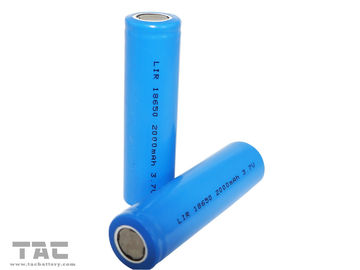 alimenta le batterie cilindriche 3.7v 2200mAh dello ione del litio della Banca 3-5C 18650