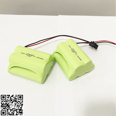 2000mAh Batterie AA ricaricabili NiMH con 500 cicli