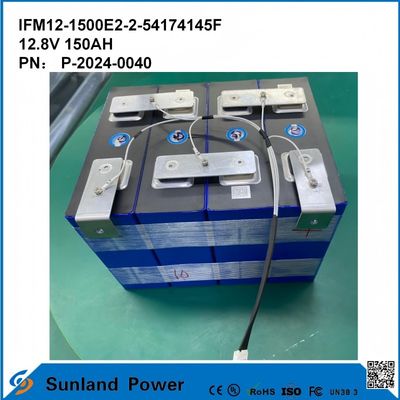 12V LiFePO4 batteria Pack durata 3-5 anni con materiale di alloggiamento in plastica ABS e tensione nominale 12,8V