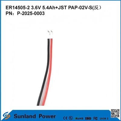 3.6V 5.4AH ER14505-2 Batteria primaria Alta e stabile tensione di funzionamento