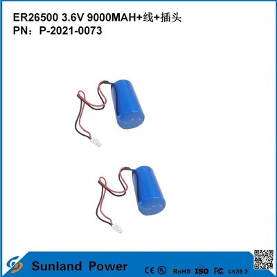 3.6V 9AH ER26500 Batteria primaria Alta e stabile tensione di funzionamento