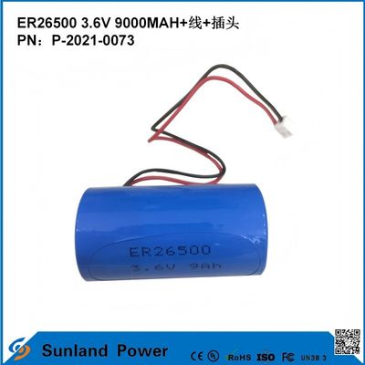 3.6V 9AH ER26500 Batteria primaria Alta e stabile tensione di funzionamento
