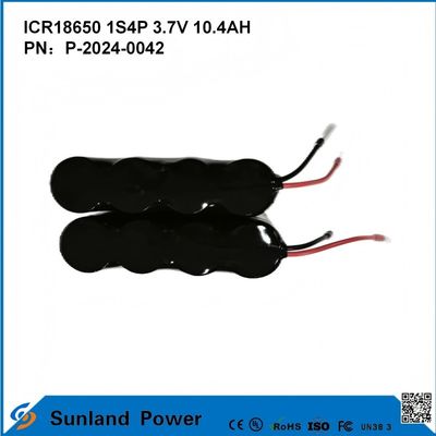 ICR 18650 1S4P Battery For A Versatile, High-Capacity Lithium Battery Solution, soddisfa i requisiti di lunga durata della batteria per più dispositivi, fornisce energia affidabile per dispositivi medici a bassa potenza.
