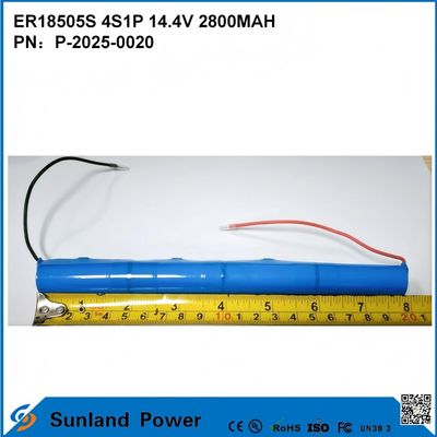 ER18505S 4S1P 14.4V 2800MAH Batteria resistente alle alte temperature e ad alta capacità
