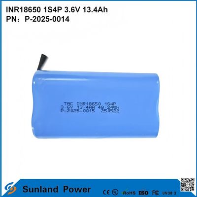 INR18650 1S4P3.6V 13.4Ah La combinazione perfetta di alta capacità e alta tensione