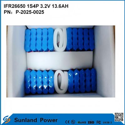 La fabbrica produce batterie IFR26650 1S4P 3.2V 13.6Ah adatte per la casa e il commercio di stoccaggio di energia mobile, strumenti di alta potenza, trivelli, seghe e macchine da triturazione per angoli, portatili medicali
