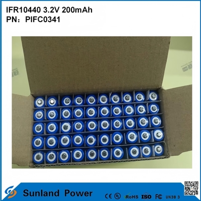 IFR10440 3.2V 200mah Utilizzato per Segnalatori Stradali GPS, Giocattoli, Lampade da Miniera, Lampioni Solari, Dispositivi di Comunicazione Wireless, Utensili Elettrici, Apparecchiature Audiovisive, Contatori Intelligenti, Sistemi di Sicurezza, Illuminazione di Emergenza