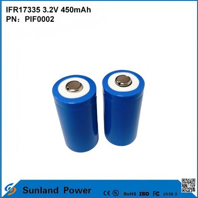 Batteria IFR17335 3.2V 450mah
