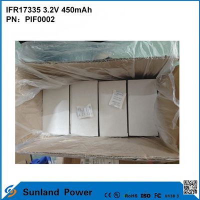 Batteria IFR17335 3.2V 450mah