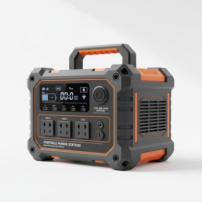 Sistema Portatile di Accumulo di Energia con Batteria agli Ioni di Litio NCM, Tensione Nominale 12.8V e Inverter a Onda Sinusoidale Pura