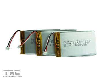 Batteria del pacchetto 3.7V 1.3AH della batteria di Lipo con cavo ed il connettore per il massaggiatore