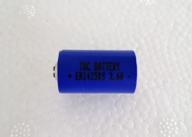 Batteria al litio 1/2AA Li-Soci2 800mAh di ER14250 3.6V per la batteria ad alta temperatura