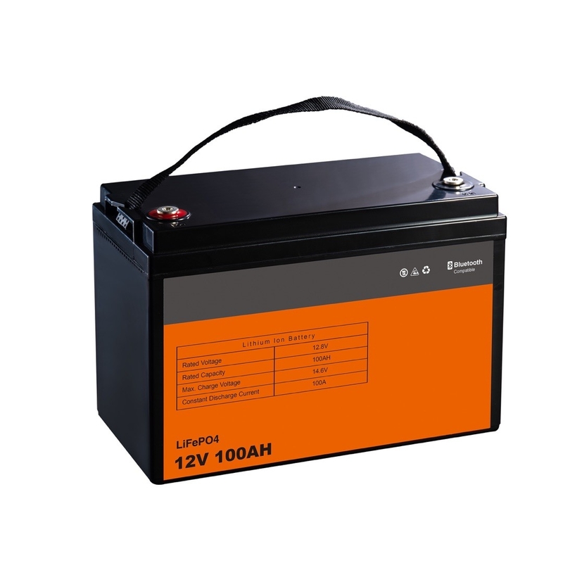 Pacco batterie al litio 12V Serie 100AH ​​Alimentazione di backup della batteria a ciclo profondo