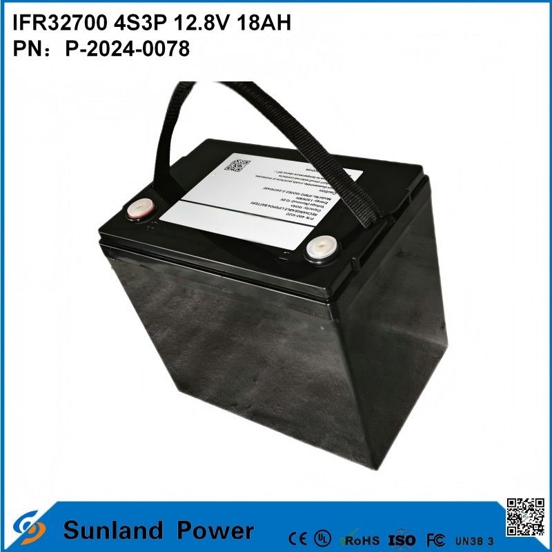 IFR32700 4S3P 12.8V 18Ah Per luce solare alta luminosità LEDS giardino Luci solari batteria vita