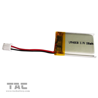Litio Ion Batteries Lipo Battery Rechargeable del polimero di LP042030 3.7V 180mAh