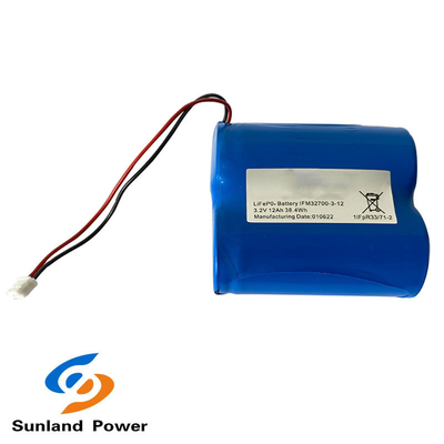 Accumulatore litio-ione di IFR32700 3.2V 12AH, batteria 32700 per lo stimolatore elettrico del recinto