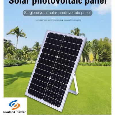 Mono pannello solare 18V 30W 1.66A del silicio monocristallino per la casa