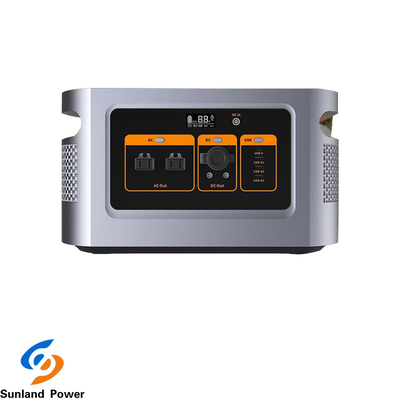 sistema portatile 3.7V 45Ah di immagazzinamento dell'energia 1500W ricaricabile
