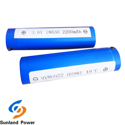 Apparecchi di Ion Cylindrical Battery For Home del litio di ICR18650 3.7V 2200mah