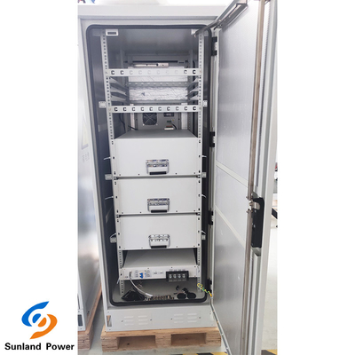 Batteria del sistema 230.4V 150AH LiFePO4 di immagazzinamento dell'energia di 50KWH ESS con il raffreddamento a aria del Governo