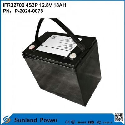 IFR32700 4S3P 12.8V 18Ah Per luce solare alta luminosità LEDS giardino Luci solari batteria vita