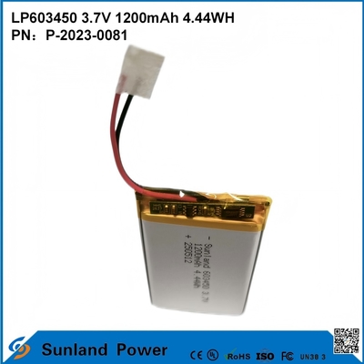 GP603450  1200mAh 3.7V BATTERIA