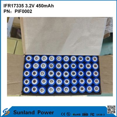 Batteria IFR17335 3.2V 450mah