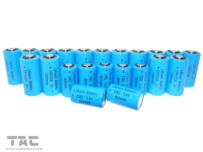 Batteria di Li-Mn di densità di alta energia 3.0V CR123A 1300mAh/batteria al litio primaria