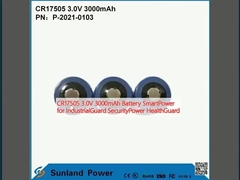 CR17505 batteria 3.0V 3000mAh SmartPower per IndustrialGuard SecurityPower HealthGuard
