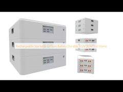 Batteria al litio ricaricabile stackabile resistente 51.2V 50Ah per la casa