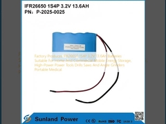 La fabbrica produce batterie IFR26650 1S4P 3.2V 13.6Ah adatte per la casa e il commercio di stoccaggio di energia mobile, strumenti di alta potenza, trivelli, seghe e macchine da triturazione per angoli, portatili medicali