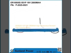 ER18505S 5S1P 18V 2800MAH Batteria ad alta capacità resistente alle alte temperature