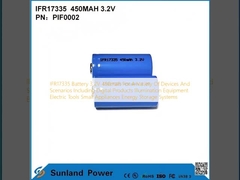 IFR17335 Batteria 3.2V 450mah per una varietà di dispositivi e scenari, inclusi prodotti digitali, apparecchiature di illuminazione, utensili elettrici, piccoli elettrodomestici, sistemi di accumulo di energia