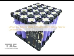 Batteria al litio per auto, pacco batteria LI-ION 18650 11.1V 6.6Ah per utensili elettrici per auto