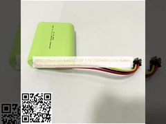 18650 batteria agli ioni di litio 1S3P 3.7V 7500mAh batterie agli ioni di litio Passare UL2054 Certificato