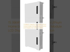 15.36kWh Capacità 3.2v 100Ah Lithium Home Energy Storage Battery Module Display LCD Cann Communication