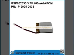 GSP052535 Batteria 3.7V 400mAh+PCM
